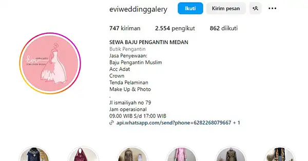 Evi Wedding Gallery Medan