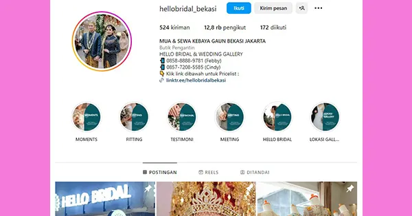 Hello Bridal Bekasi