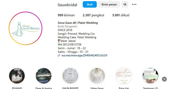 Liauw Bridal