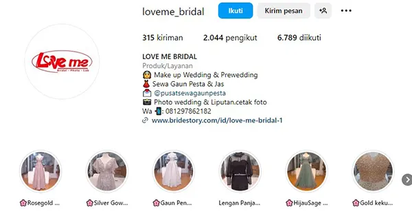 Love Me Bridal