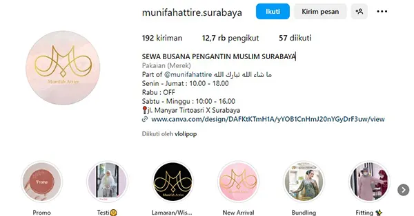 Munifah Attire Surabaya