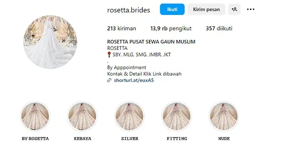 Rosetta Brides Surabaya