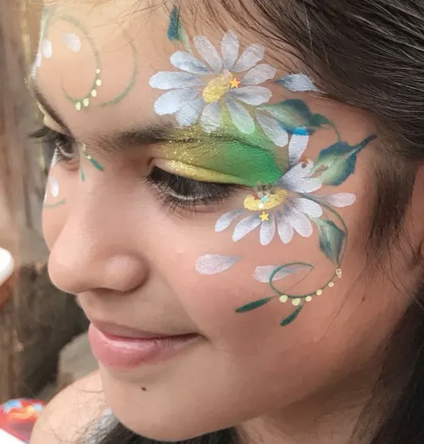 Face Painting Bunga Melati