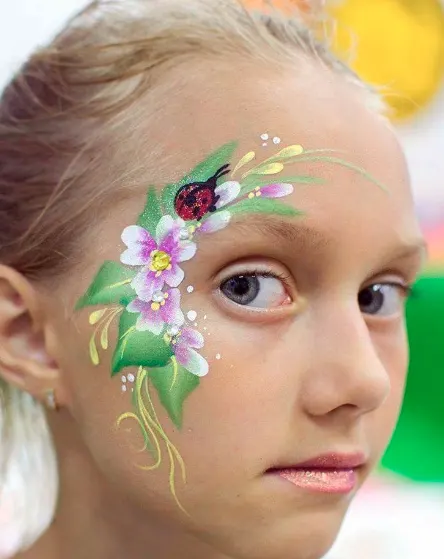 Ide Face Painting Bunga Tulip