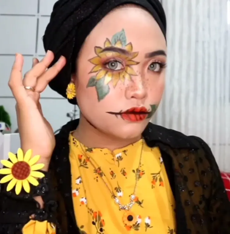 Ide Make Up Bunga Matahari