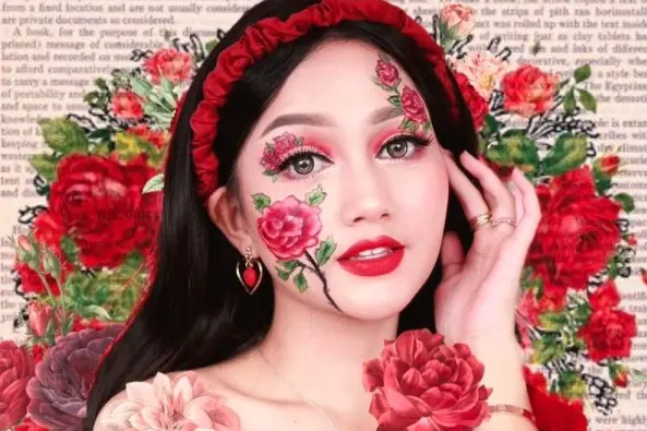 Make Up Karakter Bunga Mawar