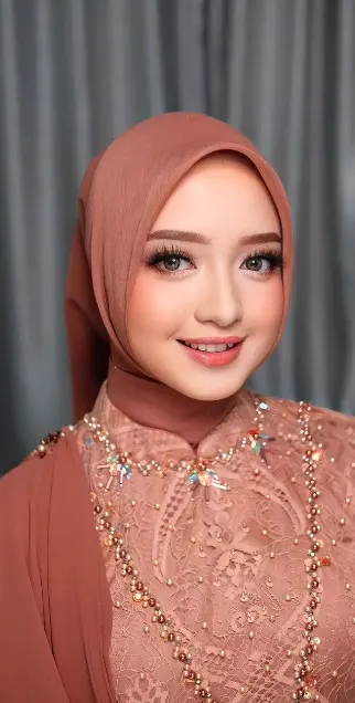 Makeup Lamaran Hijab Modern
