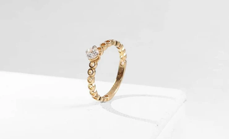 Cincin emas mata 24 karat