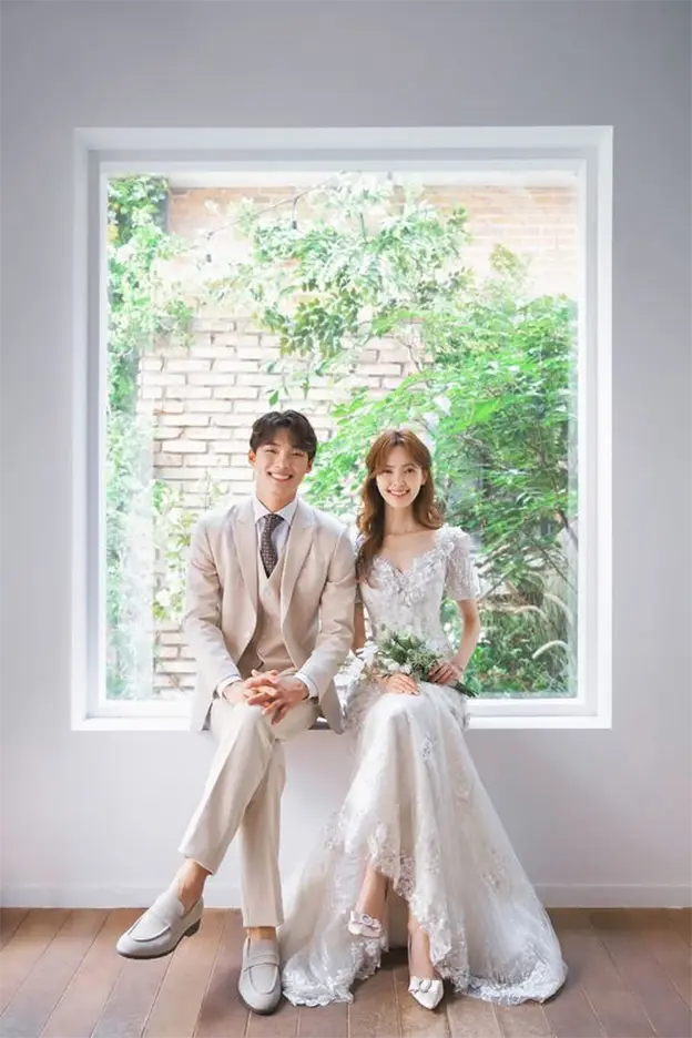 Foto prewedding indoor ala korea