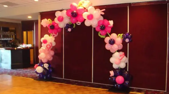 Gapura pernikahan Balon unik