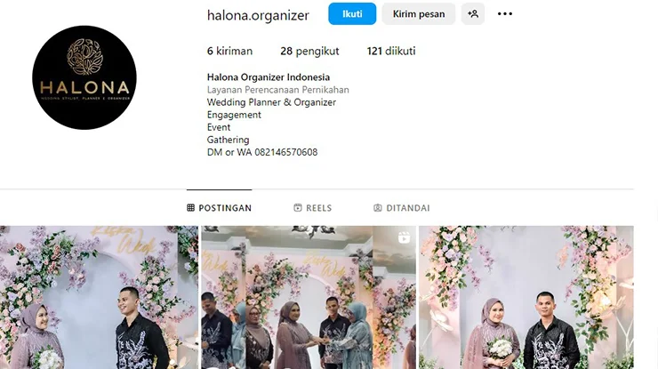 Halona Wedding Event Organizer