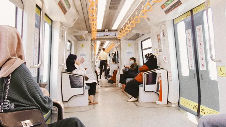 Kereta LRT Palembang