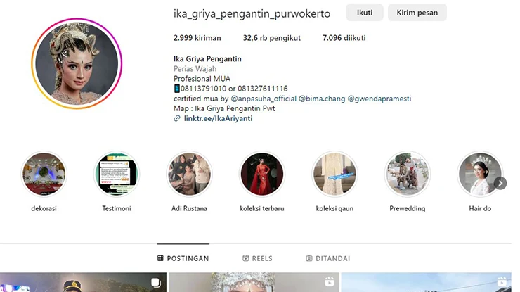 MUA IKA Griya Pengantin Purwokerto