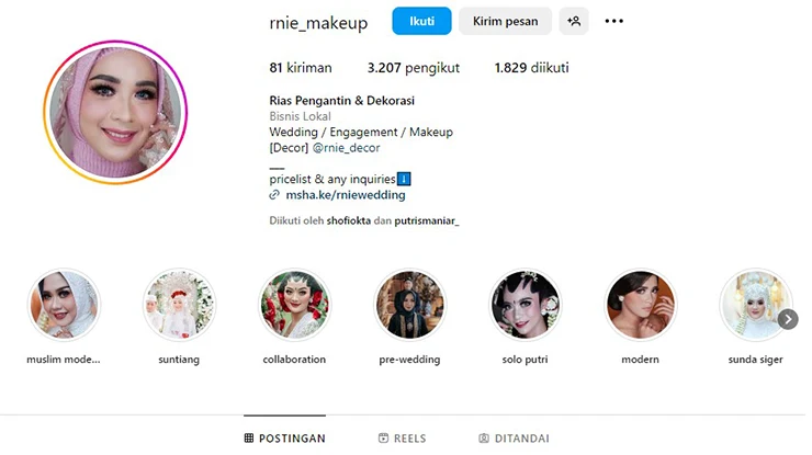 MUA Rnie Rias Purwokerto