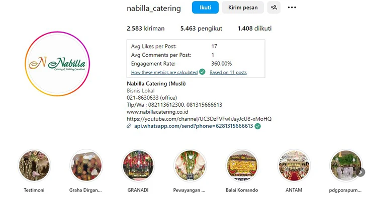 Nabila Catering Wedding Organizer 1