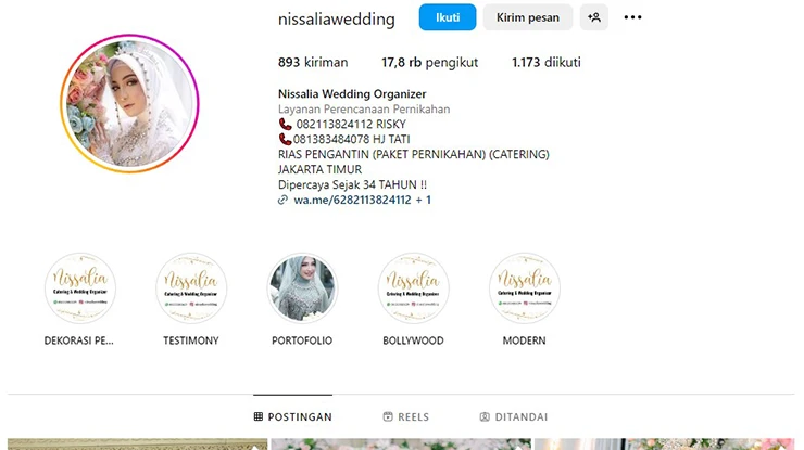 Nissalia Wedding Organizer