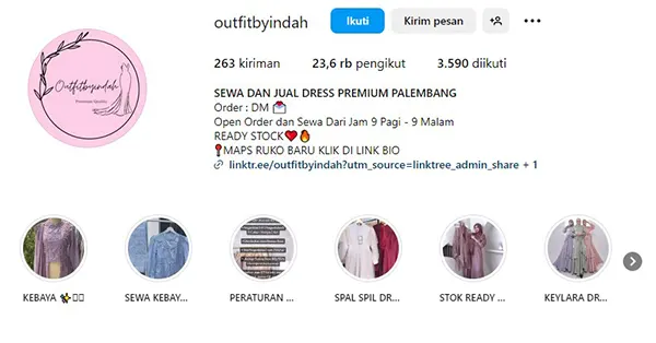 Outfit By Indah Palembang