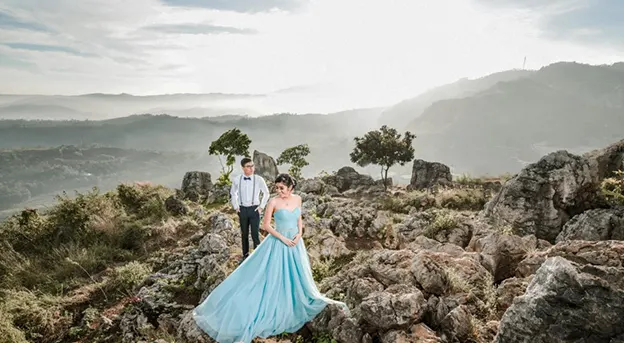 Stone Garden Bandung tempat prewedding paling romantis