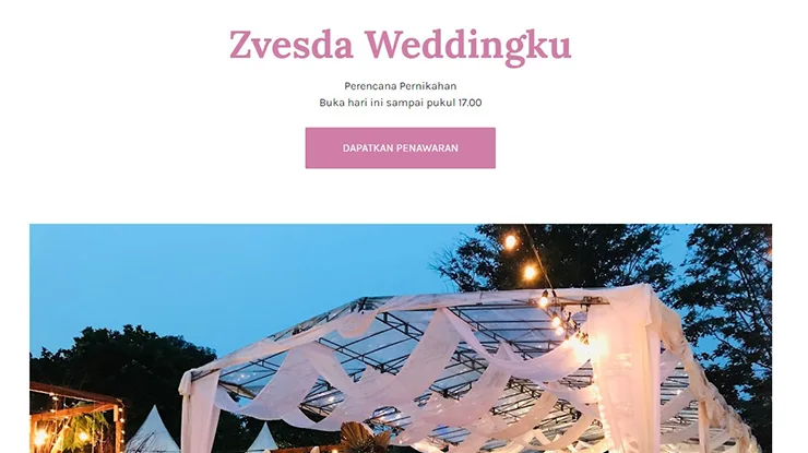 Zvesda weddingku