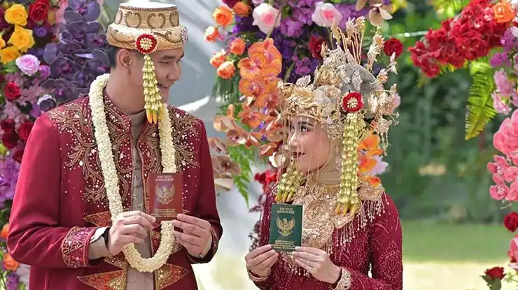 baju nikah Dandanan Care None Pengantin Cine