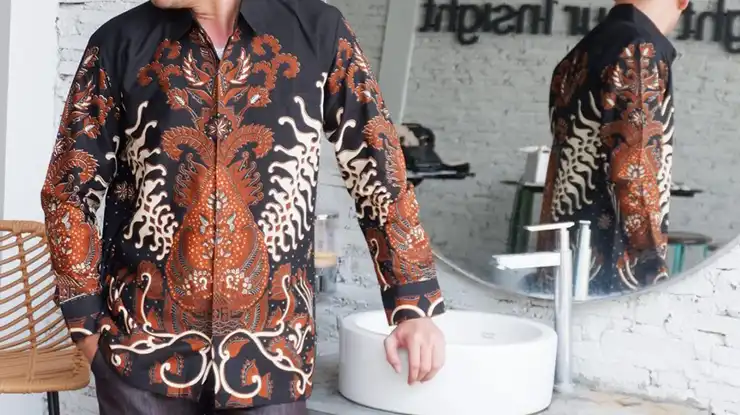 baju nikah Kemeja Batik