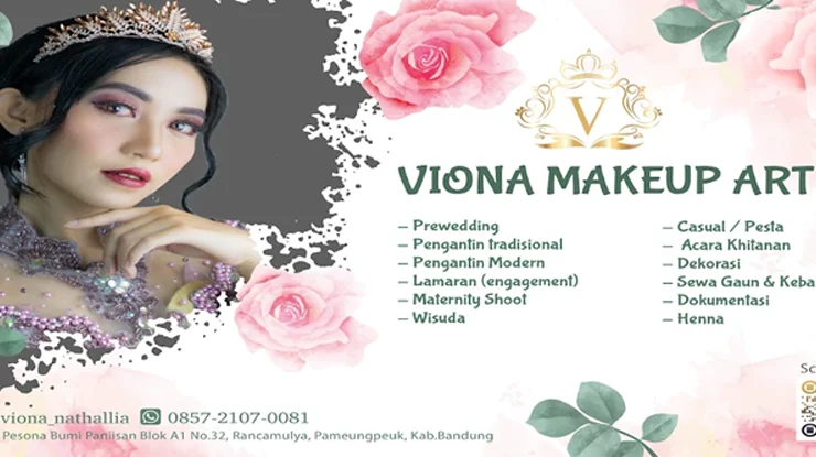 contoh banner usaha make up