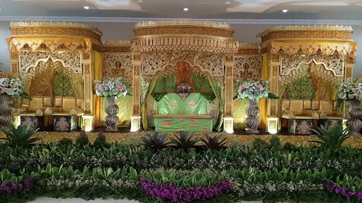 contoh dekorasi Gedung Puspa Pesona Taman Anggrek