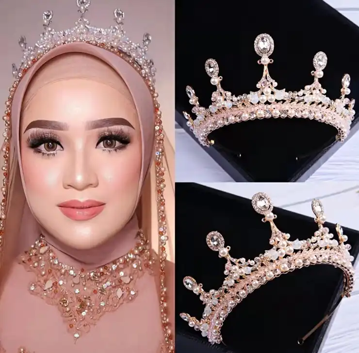 contoh mahkota hijab minimalis