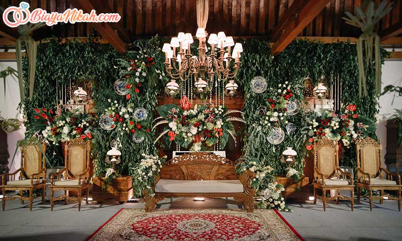 dekorasi pernikahan tradisional