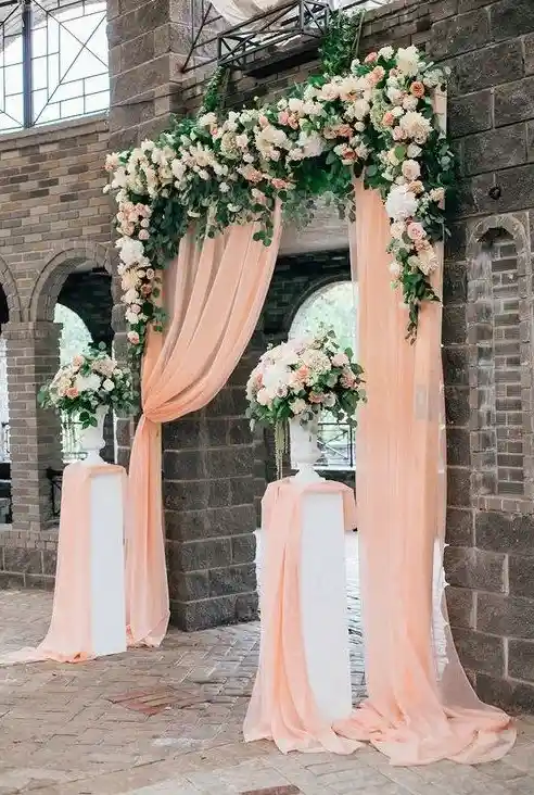 dekorasi wedding gate minimalis