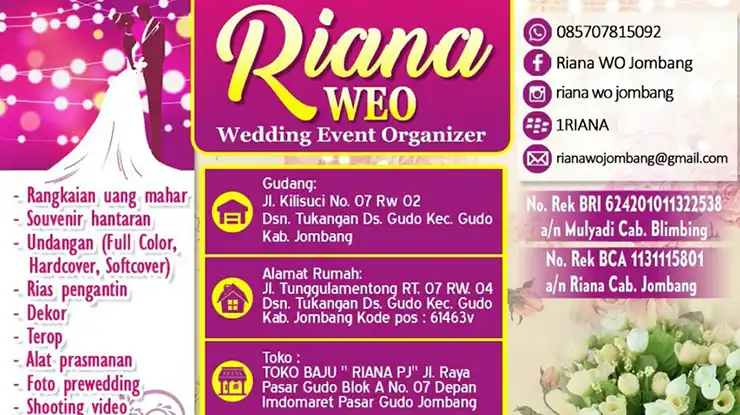 desain banner rias pengantin lengkap informasi