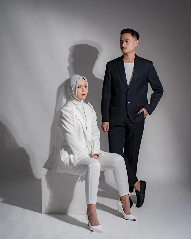 foto prewedding ala Mafia Sendiri Cowok