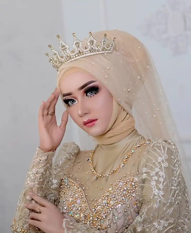 hijab Mahkota Barbie
