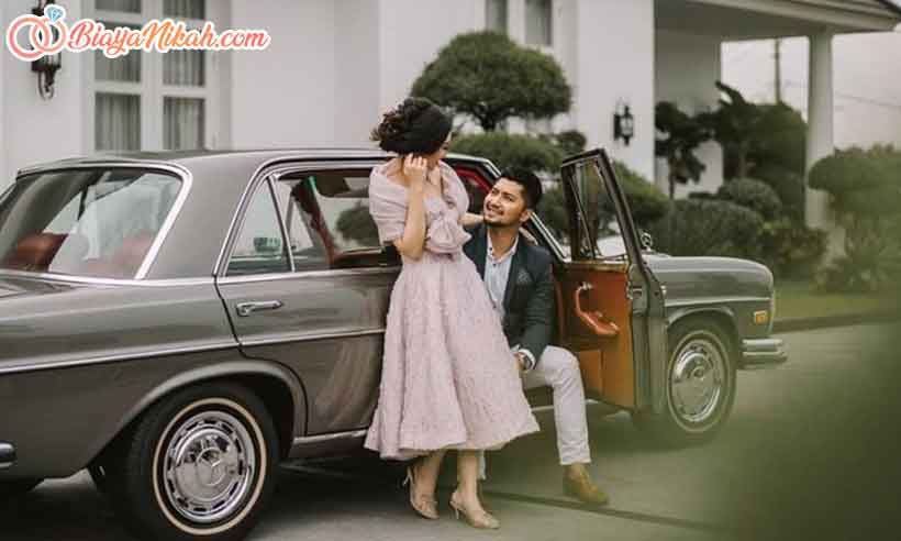 prewed di mobil